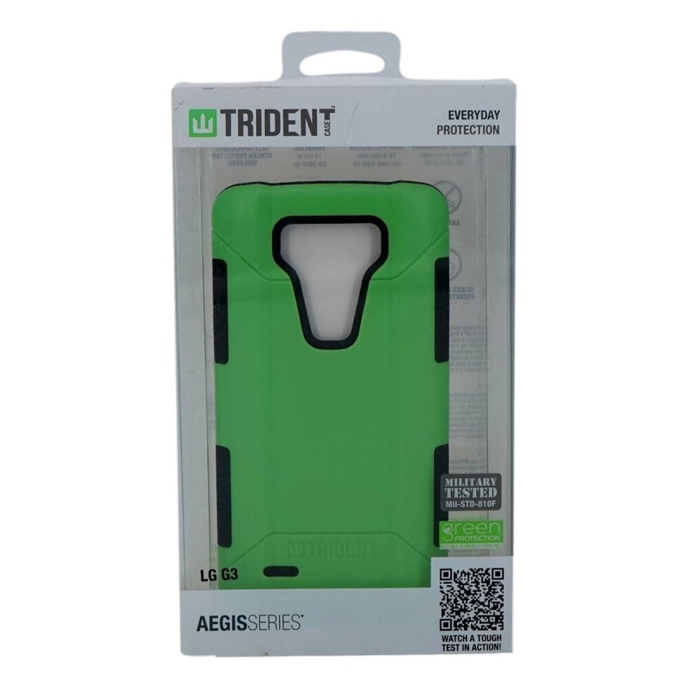 Trident Aegis Series Phone Case For LG G3 Green Slim Shockp